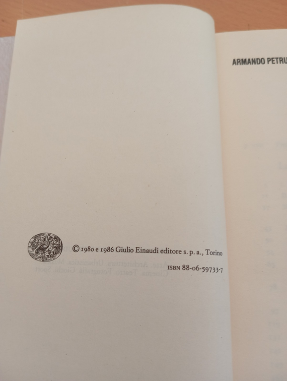 La scrittura. Ideologia e rappresentazione, Armando Petrucci, Einaudi PBE, 1986