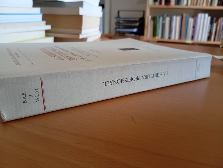 La scrittura professionale, ricerca, prassi, insegnamento, 2001, libro raro