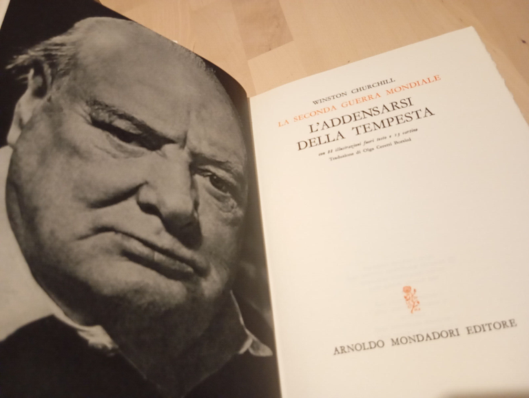 La Seconda guerra mondiale, Winston Churchill, 6 volumi Mondadori, 1963