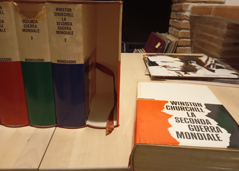 La Seconda guerra mondiale, Winston Churchill, 6 volumi Mondadori, 1963