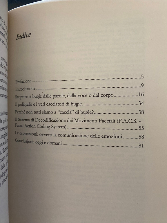 La seduzione delle bugie, Paul Ekman, Di REnzo Editore, 2011