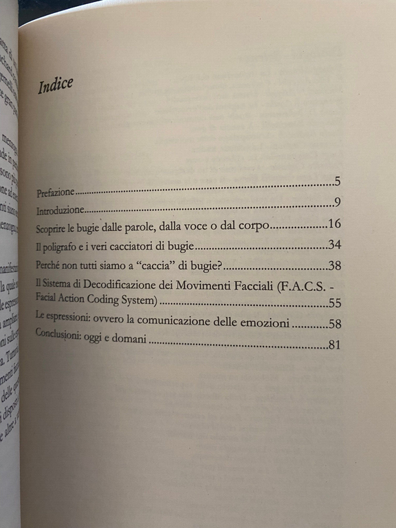 La seduzione delle bugie, Paul Ekman, Di REnzo Editore, 2011 | Immagine Gallery 18