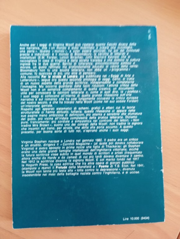 La signora dell'angolo di fronte, Virginia Woolf, 1979, Il Saggiatore | Immagine Gallery 6