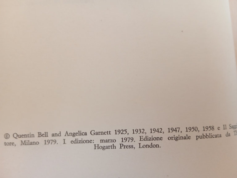 La signora dell'angolo di fronte, Virginia Woolf, 1979, Il Saggiatore | Immagine Gallery 8