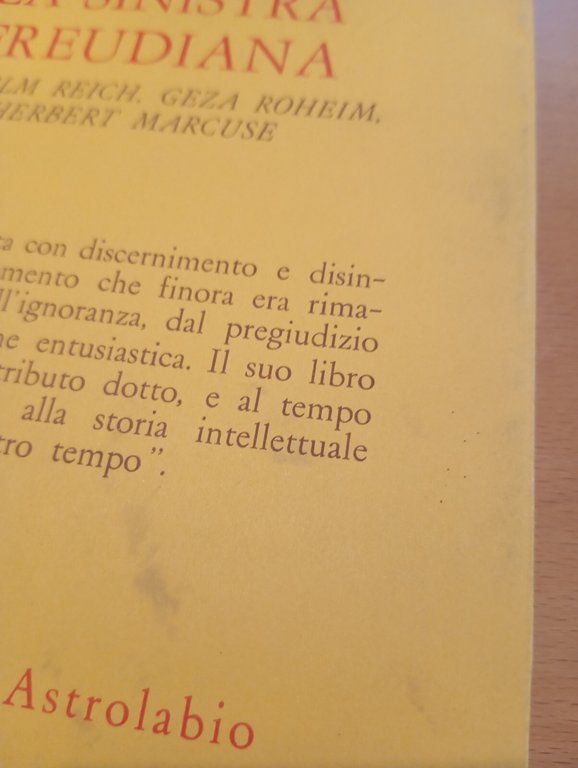 La sinistra freudiana, Paul A. Robinson, Astrolabio, 1970 | Immagine Gallery 13