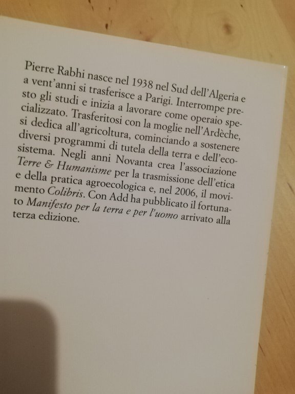 La sobrietà felice, Pierre Rabhi, 2013, Add editore