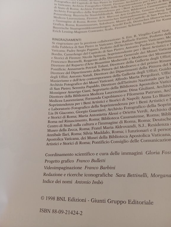 La storia dei Giubilei, vol. 2, 1450-1575, BNL Giunti 1998, … | Immagine Gallery 10