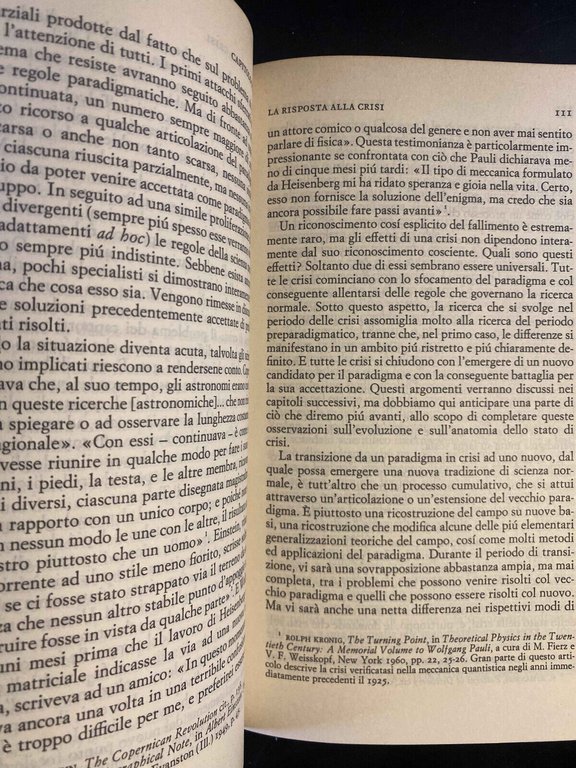 La struttura delle rivoluzioni scientifiche, Thomas S. Kuhn, Einaudi, 1995