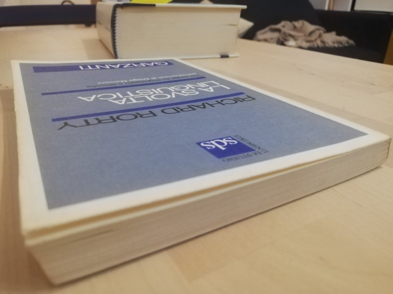 La svolta linguistica, Richard Rorty, Garzanti, 1994, fuori catalogo, importante