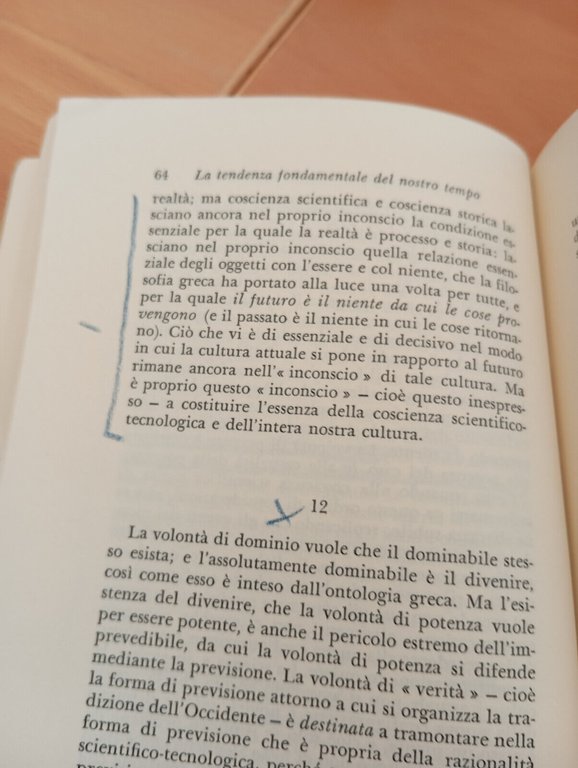 La tendenza fondamentale del nostro tempo, Emanuele Severino, Adelphi, 1988