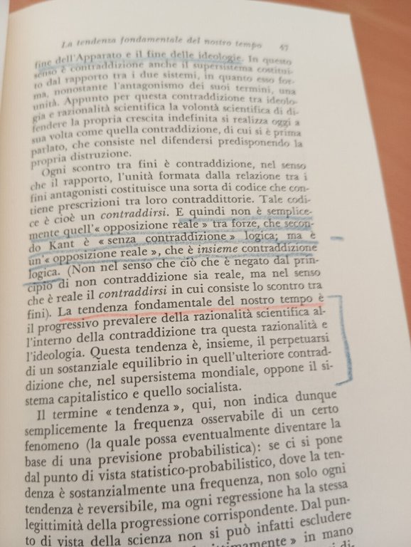 La tendenza fondamentale del nostro tempo, Emanuele Severino, Adelphi, 1988