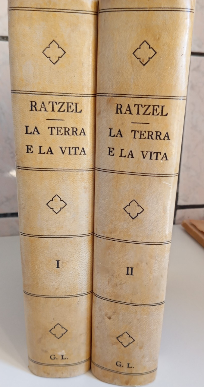 La terra e la vita. Geografia comparativa, Federico Ratzel, 2 …
