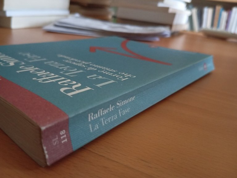 La terza fase. Forme di sapere che siamo perdendo, Raffaele …