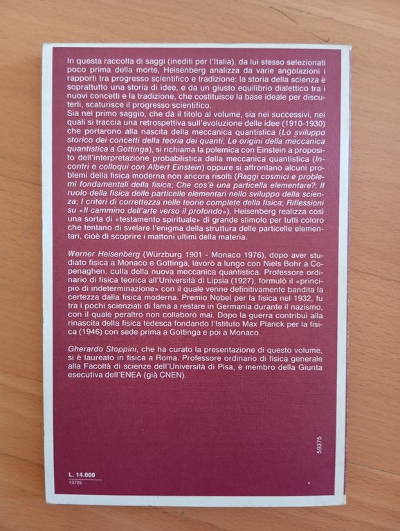 La tradizione nella scienza, Werner Heisenberg, Garzanti, 1982 | Immagine Gallery 4