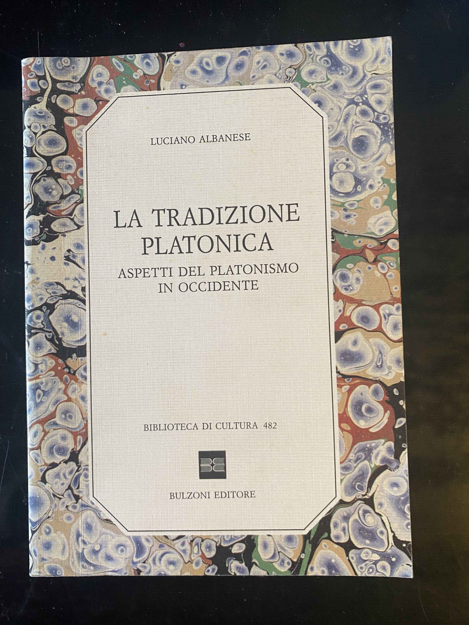 La tradizione platonica, Luciano Albanese, Bulzoni editore, 1993