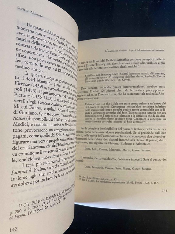 La tradizione platonica, Luciano Albanese, Bulzoni editore, 1993