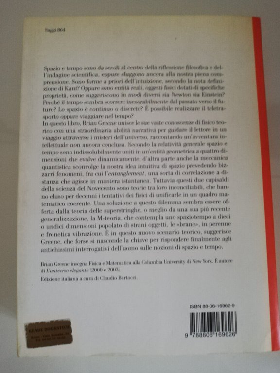 La trama del cosmo, Brian Greene, 2004, Einaudi, Molto bello