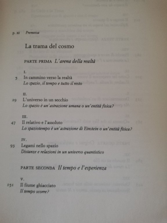 La trama del cosmo, Brian Greene, 2004, Einaudi, Molto bello