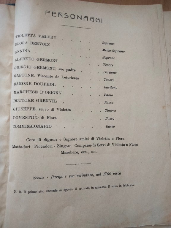 La traviata, G. Verdi, spartito canto e pianoforte, rllegato, Madella, … | Immagine Gallery 6