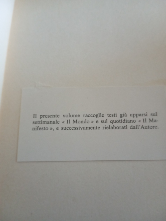 La tribù di Moro Seduto, Stefano Benni, Mondadori, 1977 | Immagine Gallery 6