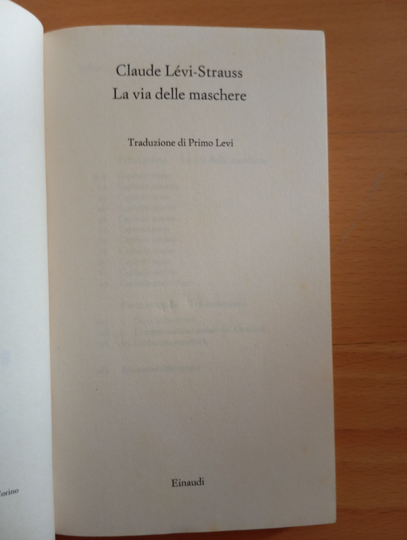 La via delle maschere, Claude Levi-Strauss, Einaudi, 1985 | Immagine Gallery 8