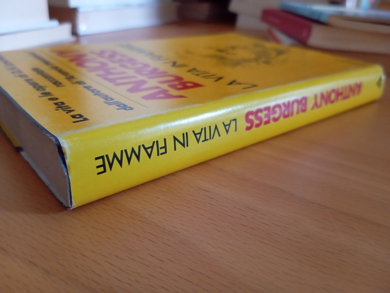 La vita in fiamme, Anthony Burgess, Mondadori, 1987