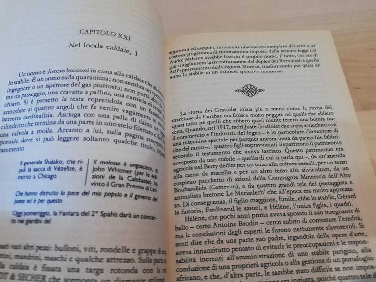 La vita istruzioni per l'uso, Georges Perec, Rizzoli, 2000