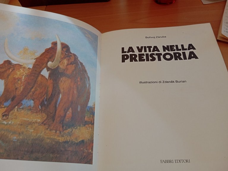 La vita nella preistoria, Fabbri, 1984