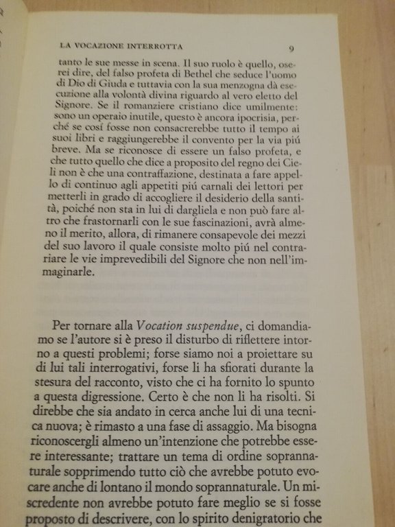 La vocazione interrotta, Pierre Klossowski, 1980, Einaudi