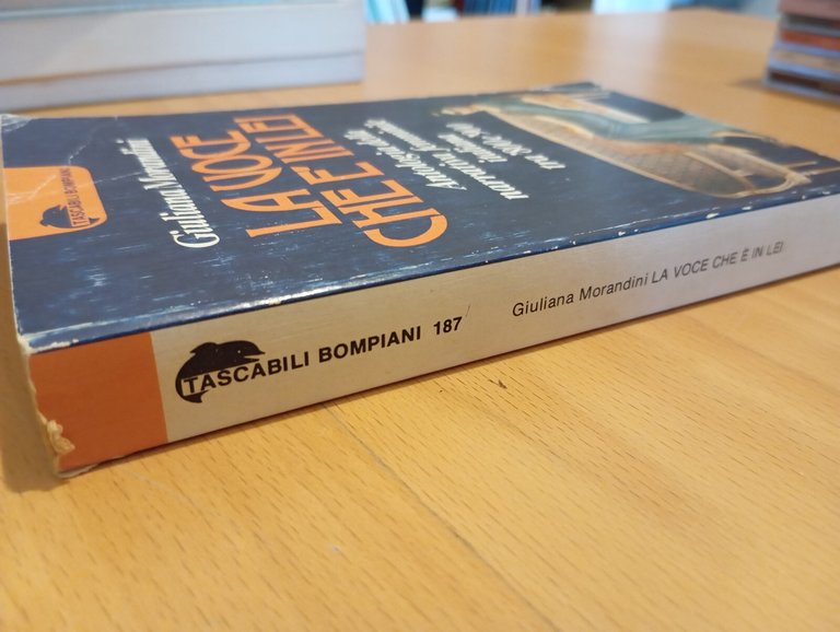 La voce che è in lei, Giuliana Morandini, Bompiani, 1980 | Immagine Gallery 4