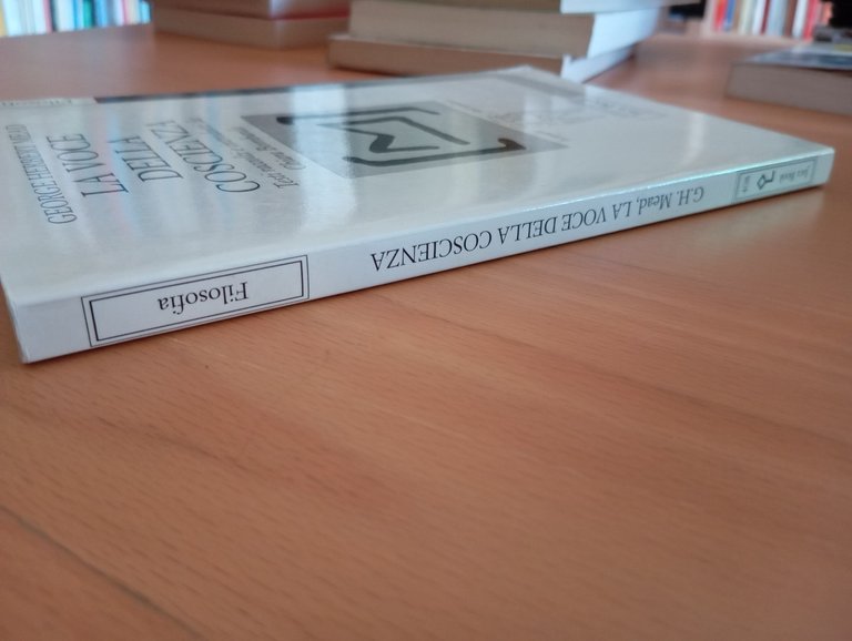 La voce della coscienza, George Herbert Mead, Jaca Book, 1996, …