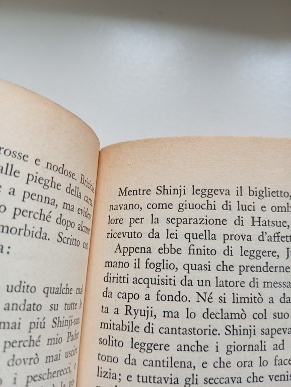 La voce delle onde, Yukio Mishima, Feltrinelli, 1961, prima edizione