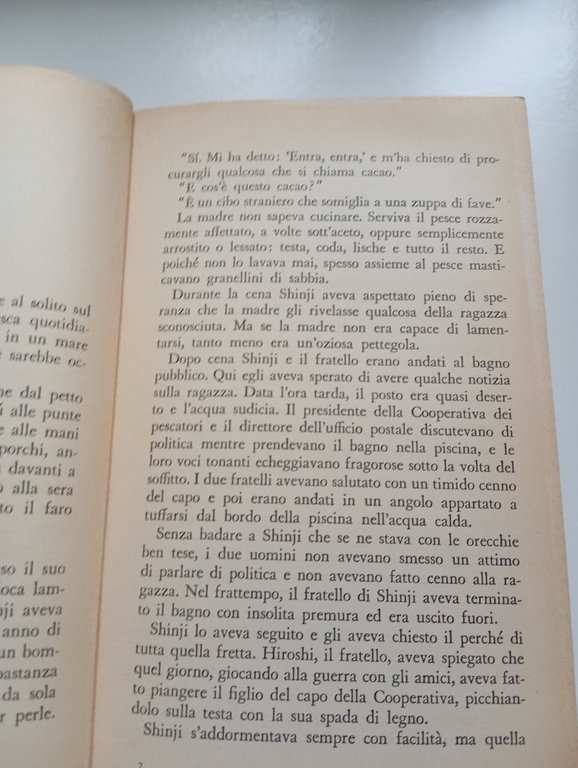 La voce delle onde, Yukio Mishima, Feltrinelli, 1961, prima edizione