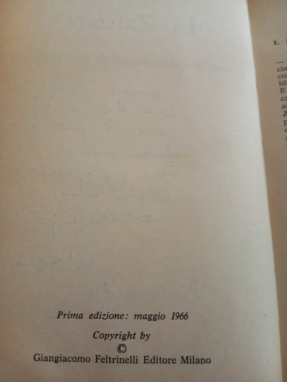 La Zanazara, Cronaca e documenti di scandalo, Nozzoli Paoletti Feltrinelli, … | Immagine Gallery 8