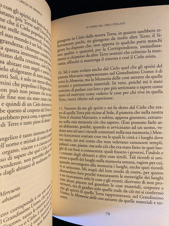 La zona grigia di Minerva, Emanuel Swedenborg, Ponte alle Grazie, …