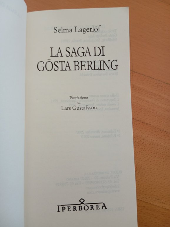 La saga di Gosta Berling, Selma Lagerlof, Iperborea, 2010 | Immagine Gallery 7