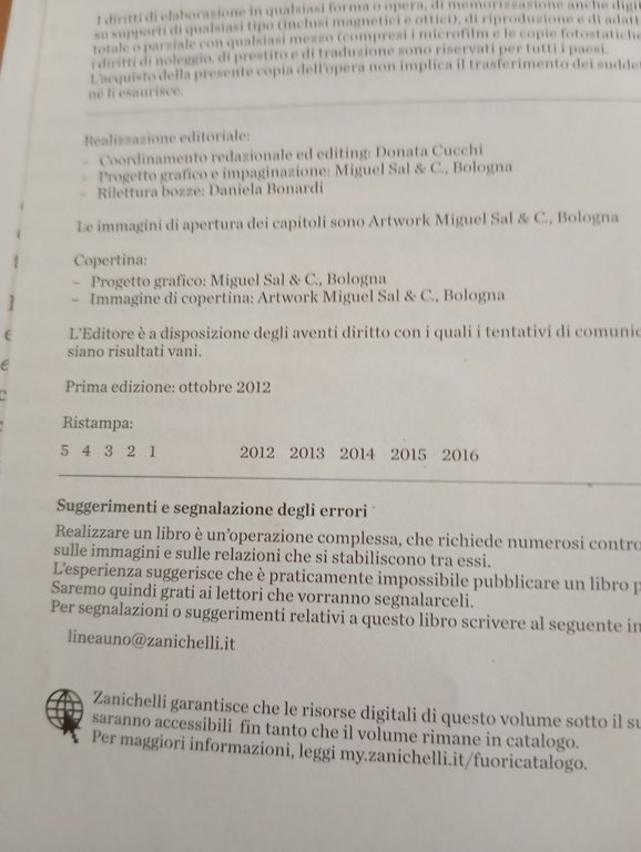 Lavoro, dunque scrivo!, Lusia Carrada, Zanichelli, 2012