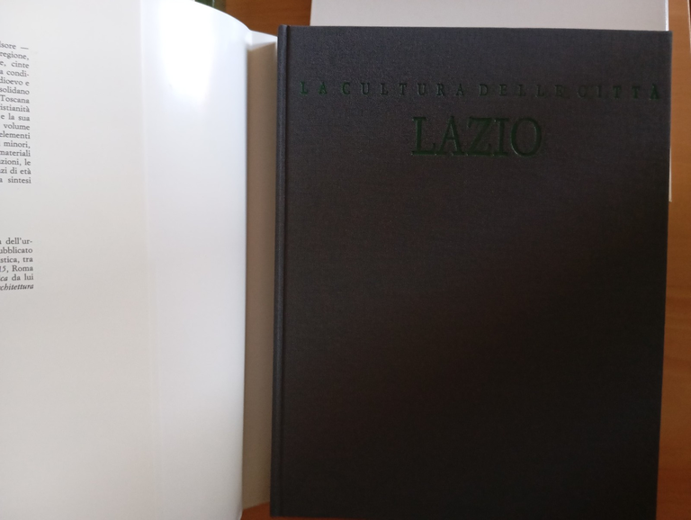 Lazio. La cultura delle città, Cantini, 1990