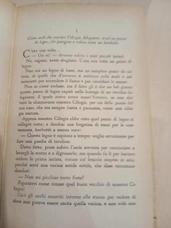 Le avventure di Pinocchio, Carlo Collodi BMM Mondadori, 1950 con …