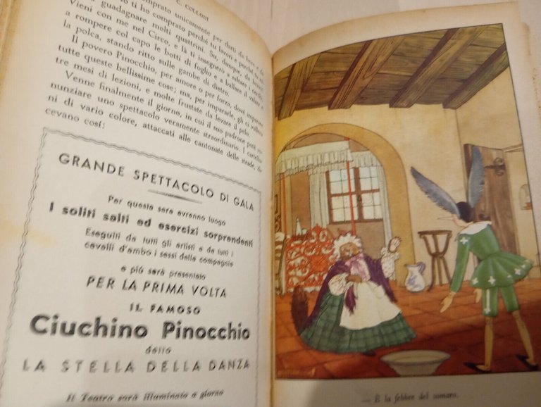 Le avventure di Pinocchio, Carlo Collodi BMM Mondadori, 1950 con …