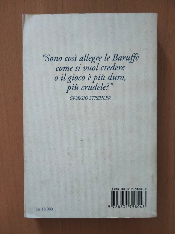 Le baruffe chiozzotte, Carlo Goldoni, Introduzione G. Strehler, Marsilio, 1993 | Immagine Gallery 2