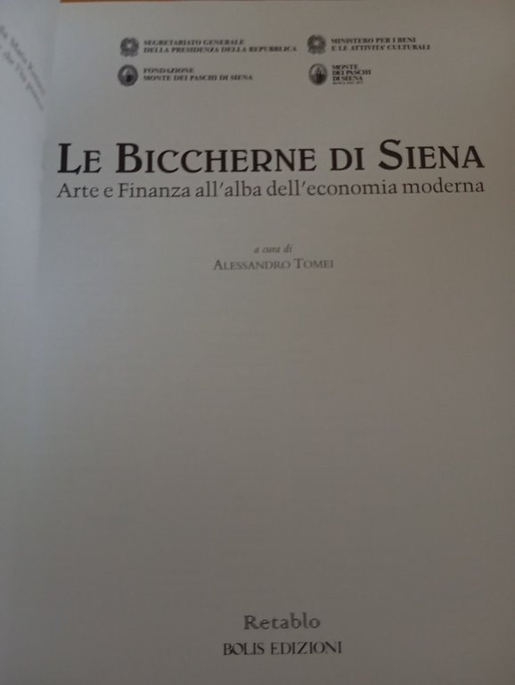 Le Bicchierne di Siena, arte e finanza all'alba dell'economia moderna, … | Immagine Gallery 5