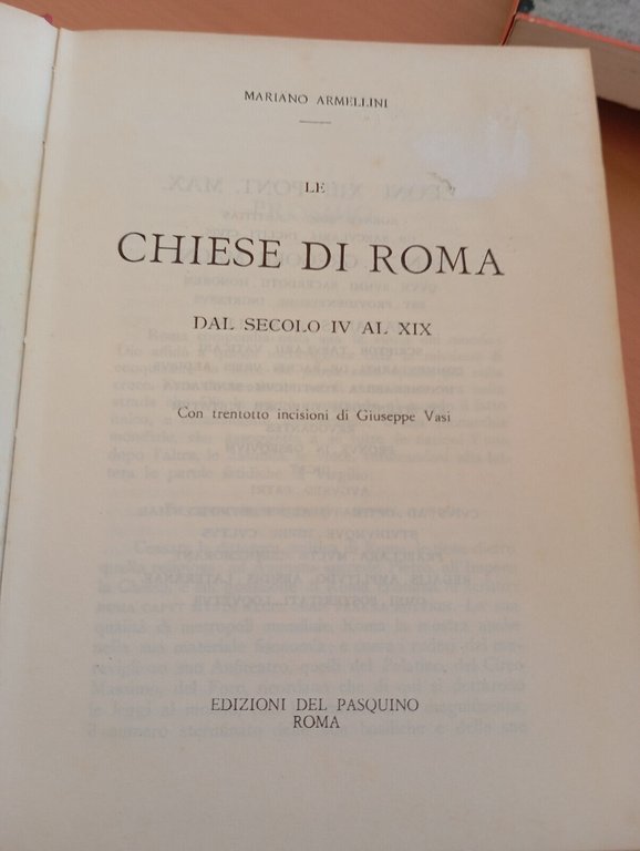 Le chiese di Roma. Secolo IV..., Mariano Armellini, Edizioni del …