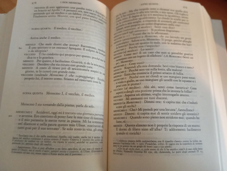 Le commedie, Plauto, Einaudi Millenni, 1975