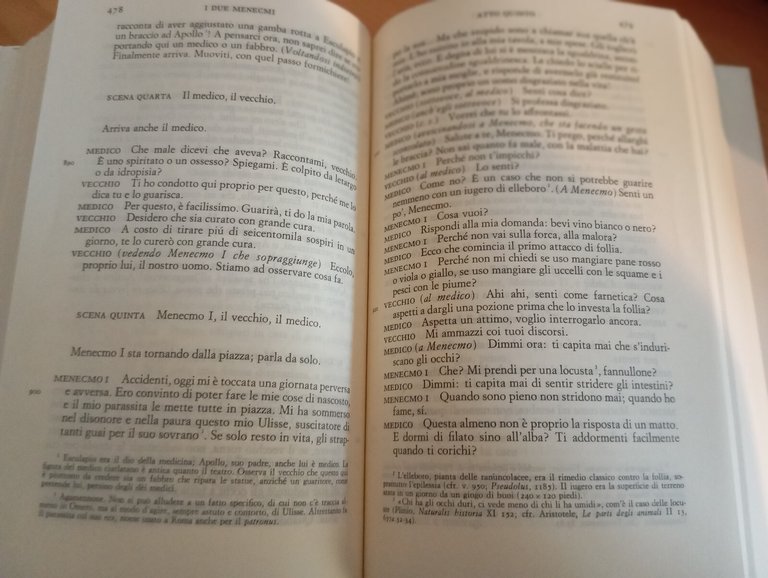 Le commedie, Plauto, Einaudi Millenni, 1975
