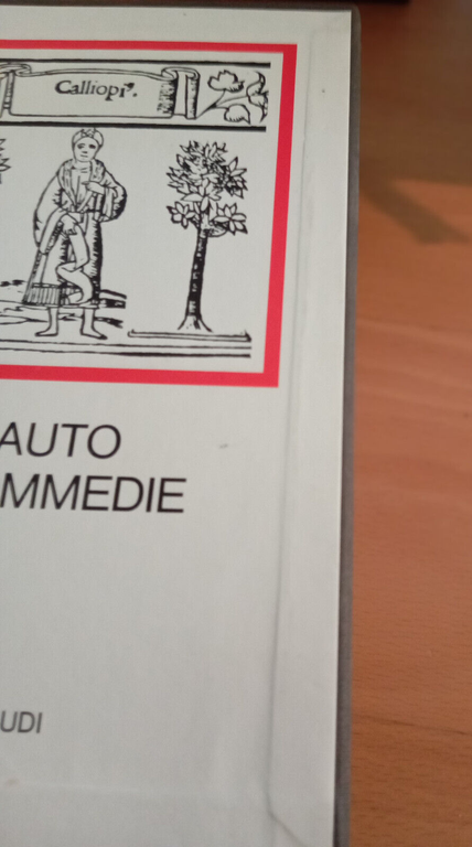 Le commedie, Plauto, Einaudi Millenni, 1975