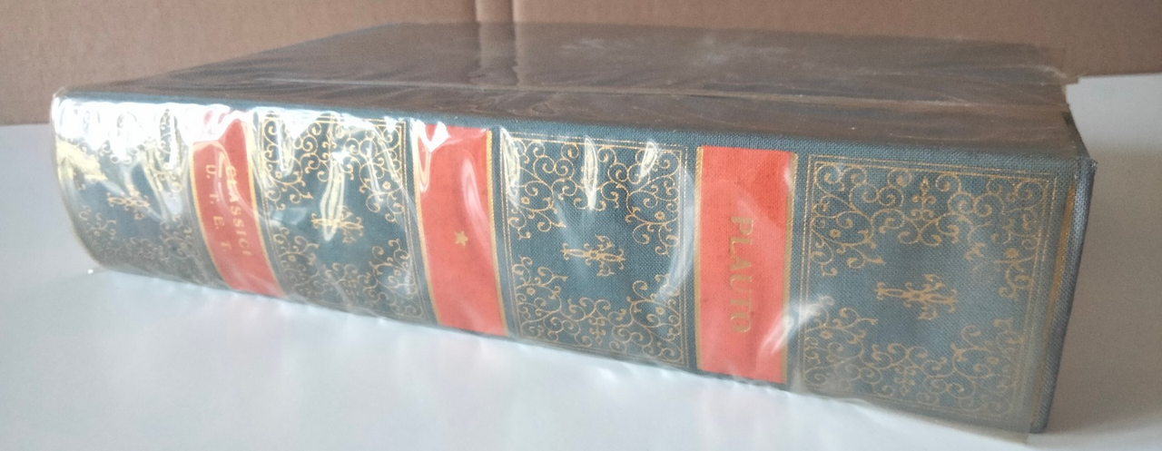 Le commedie, Volume primo, Plauto, C. Augello, UTET, 1972 | Immagine principale