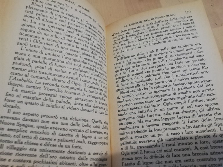 Le cronache del Capitano Blood, Rafael Sabatini, Sonzogno, 1950