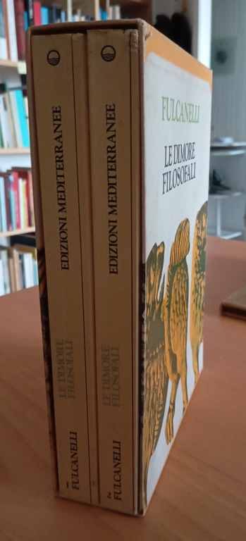 Le dimore filosofali, 2 volumi cofanetto, Fulcanelli, edizioni Mediterranee 1988