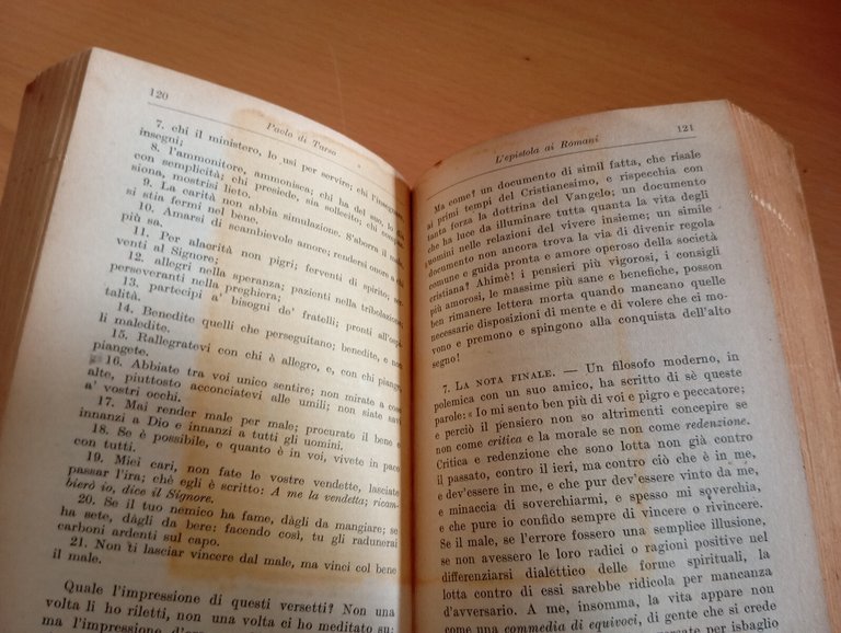 Le Epistole, Paolo di Tarso, G. M. Zampini, Hoepli, 1924 | Immagine Gallery 27